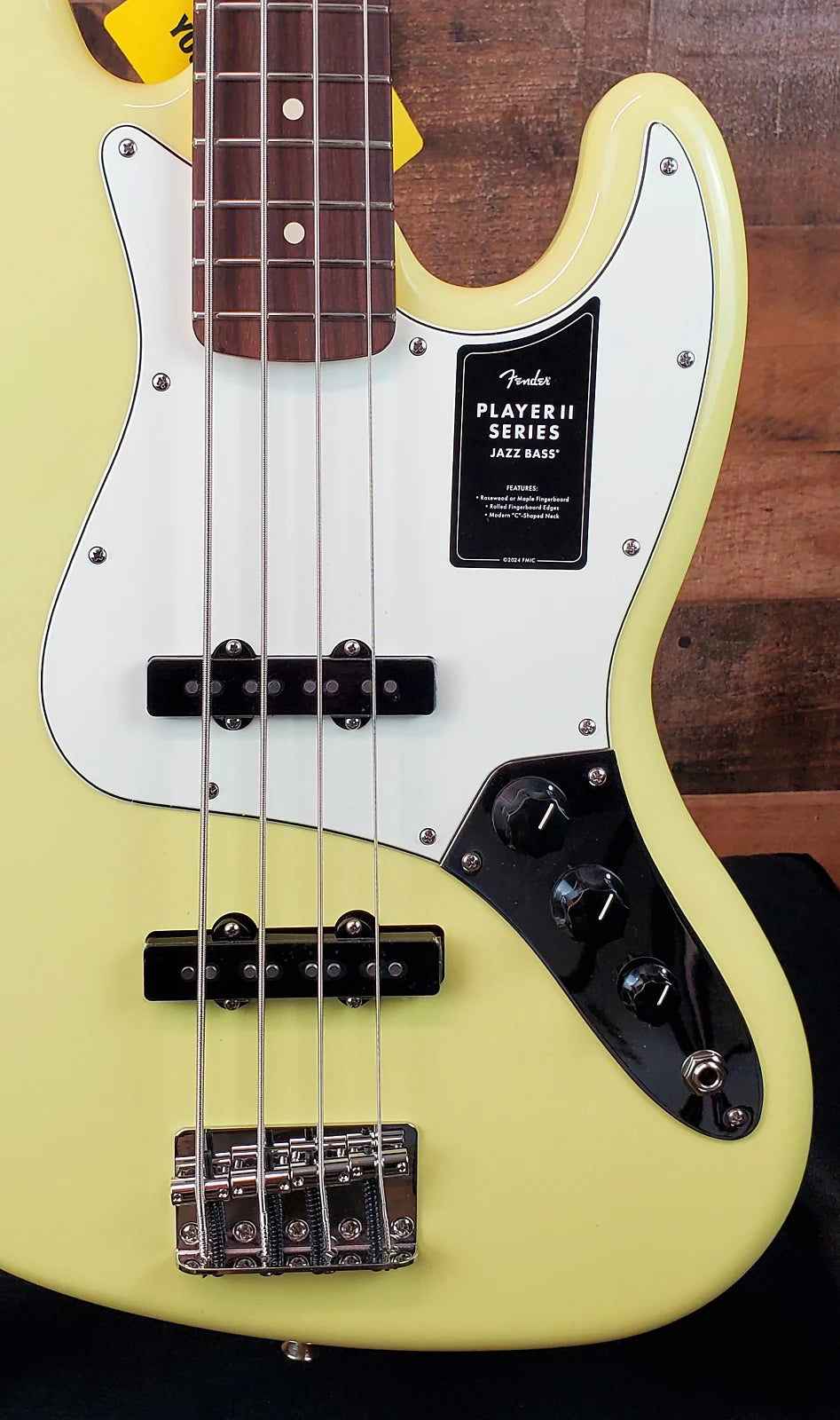 Fender Player II Jazz Bass, Hialeah Yellow,