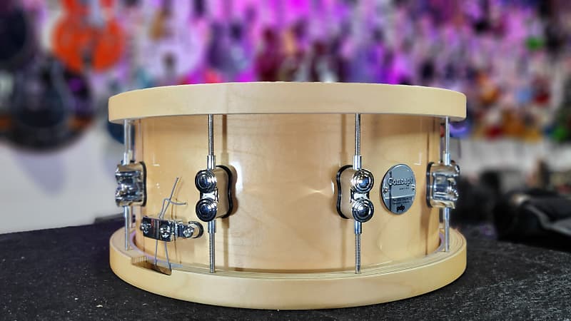 PDP Concept Series Wood Hoop 20-ply Maple Snare - 6.5X14 Authorized Dealer Free Shipping!