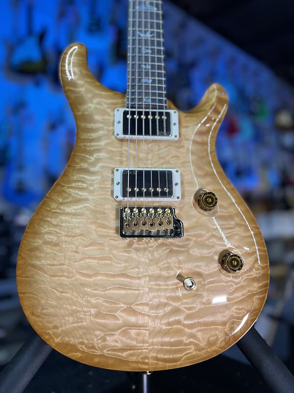 PRS Wood Library Custom 24 Fatback 2024 - Custom Color - Quilt 10 Top, Brazilian RW, Paisley Case 293