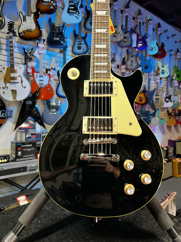 Epiphone Les Paul Standard '60s Electric Guitar - Ebony Auth Dealer! 142 GET PLEK'D!