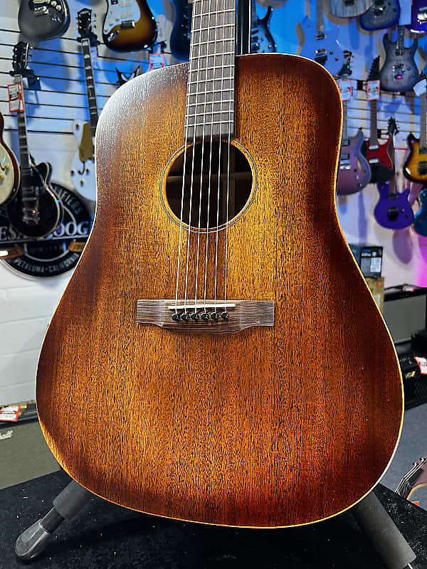 Martin D-15M StreetMaster Acoustic Guitar - Mahogany Burst Free Shipping! GET PLEK'D! 560