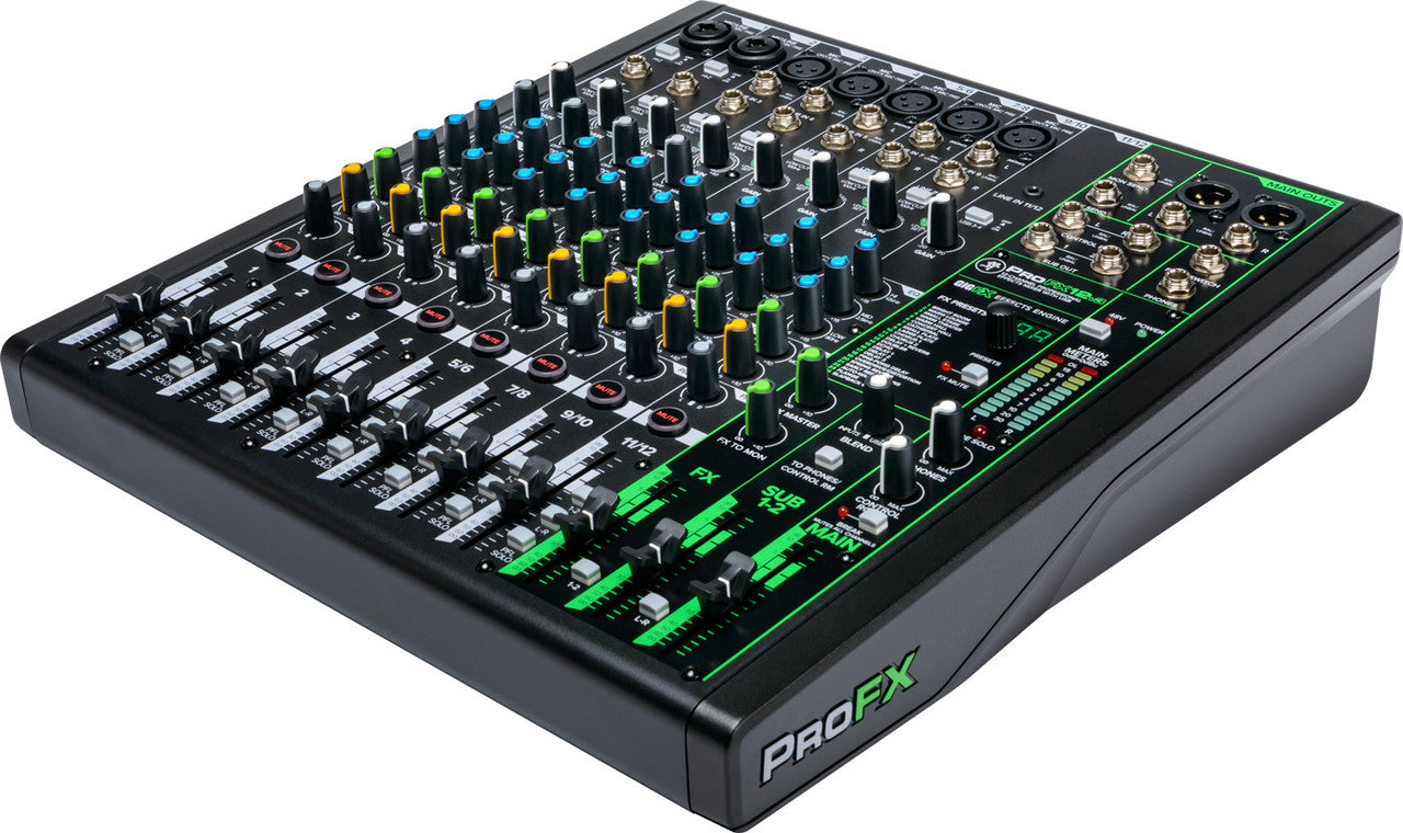 Mackie ProFX12v3 12-channel Mixer with USB and Effects