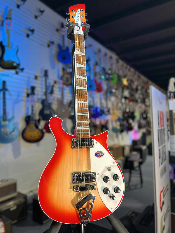 New Rickenbacker 620 Fireglo Electric Guitar wOHSC Auth Dealer Free Ship 620FG 712