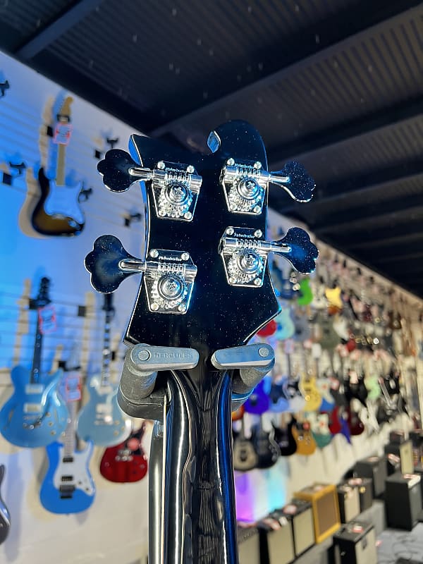 Rickenbacker 4005V 2024 - Jetglo w RIC Vintage Style Case, Auth Dealer, Free Ship 705