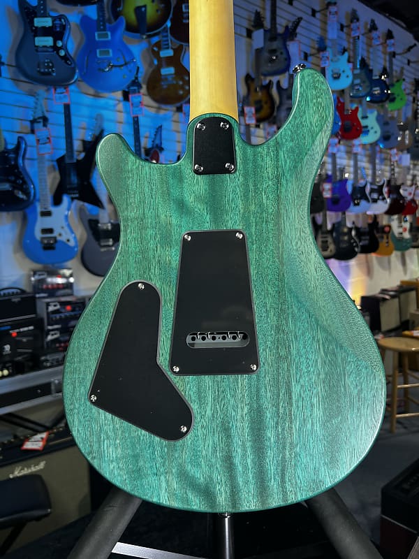 PRS SE CE 24 Standard Satin Electric Guitar- Turquoise Satin Auth Deal Free Ship! 543