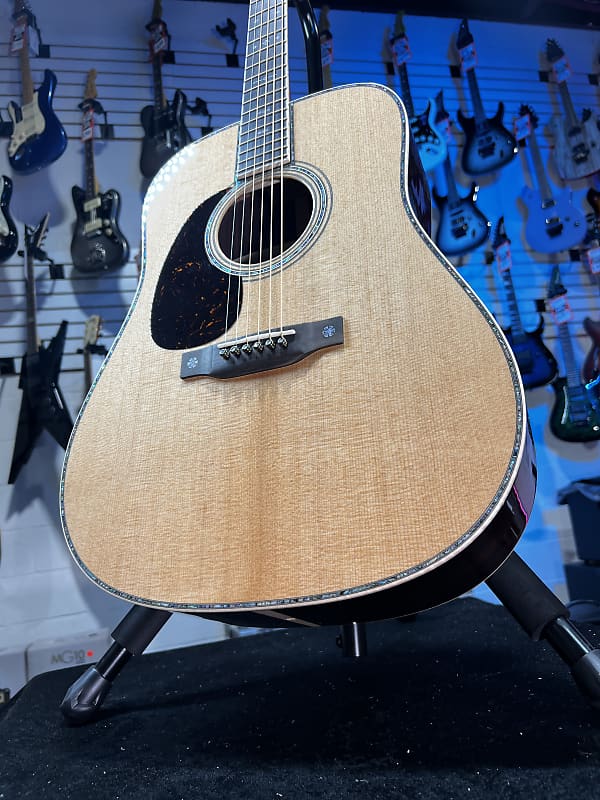 Martin D-42 Modern Deluxe Left Handed Acoustic Guitar - Natural Auth Deal! 149 GET PLEK’D!