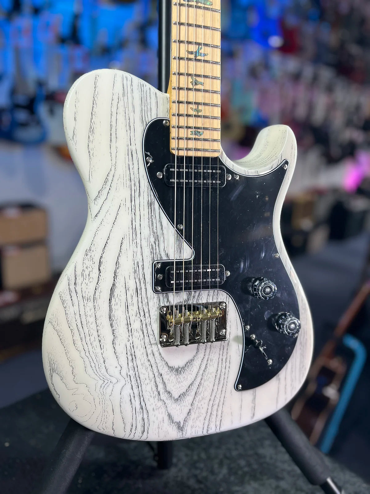 PRS SE NF53 2025 - White Doghair with PRS S2 Gig Bag, Signature Dealer, GET PLEK'D! 957