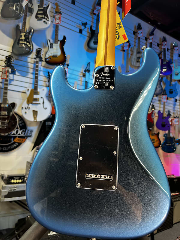 Fender American Professional II Stratocaster - Dark Night with Maple Fingerboard Auth Deal! 794 GET PLEK’D!