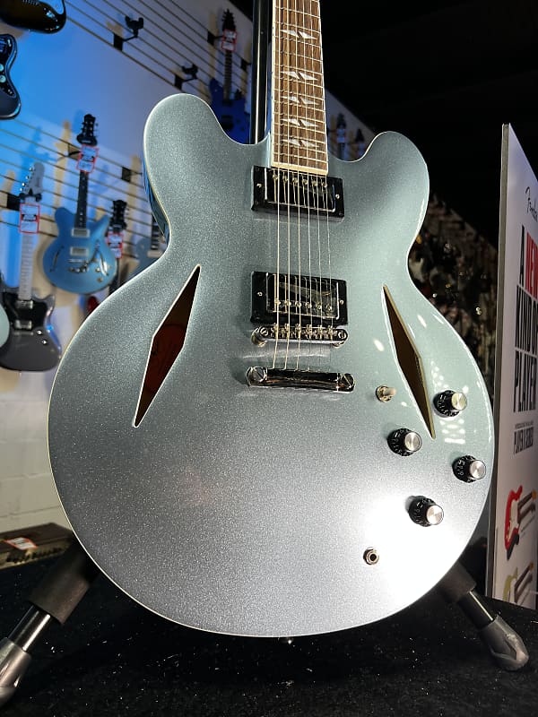 Epiphone Dave Grohl DG-335 Semi hollowbody Electric Guitar - Pelham Blue GET PLEK'D! 225