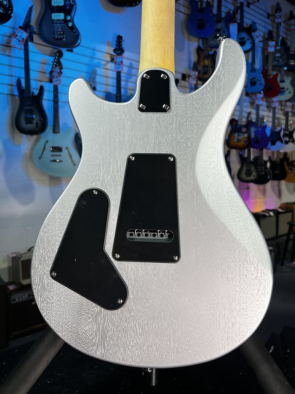 PRS SE CE 24 Standard Satin Electric Guitar - Metallic Silver Satin Auth Deal! 535