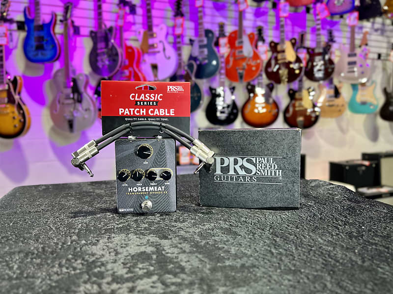 PRS Horsemeat Transparent Overdrive Pedal Bundle *FREE PATCH CABLE*