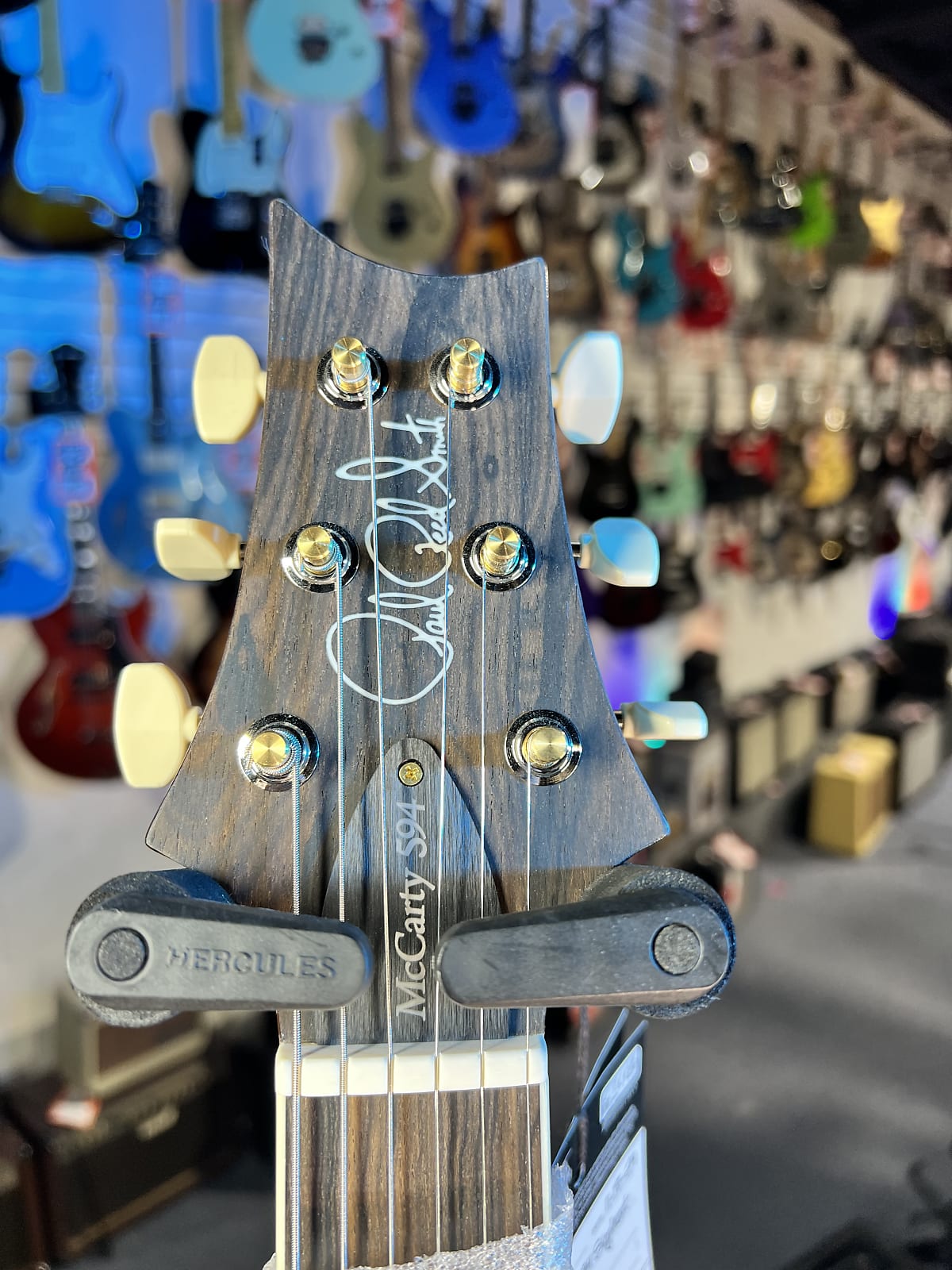 PRS Wood Library McCarty Singlecut 594, Quilt Top, Violet, Ziricote Fingerboard, Paisley Case, Signature Dealer 450