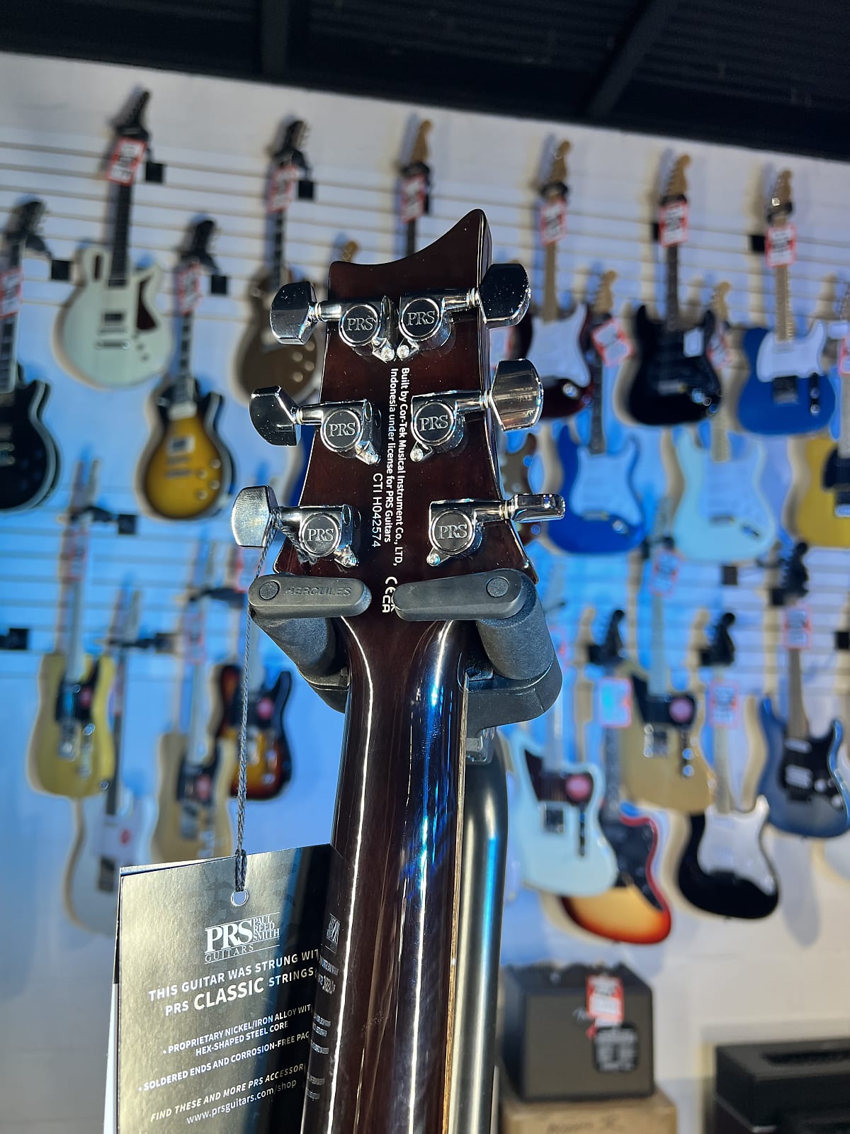 PRS SE DGT Standard - McCarty Tobacco Sunburst Get Plek'd FREE! 574