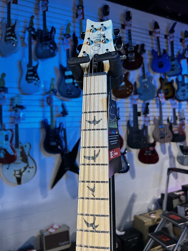 PRS SE NF 3 Electric Guitar - Pearl White with Maple Fingerboard Auth Deal Free Shipping! 971 GET PLEK’D!