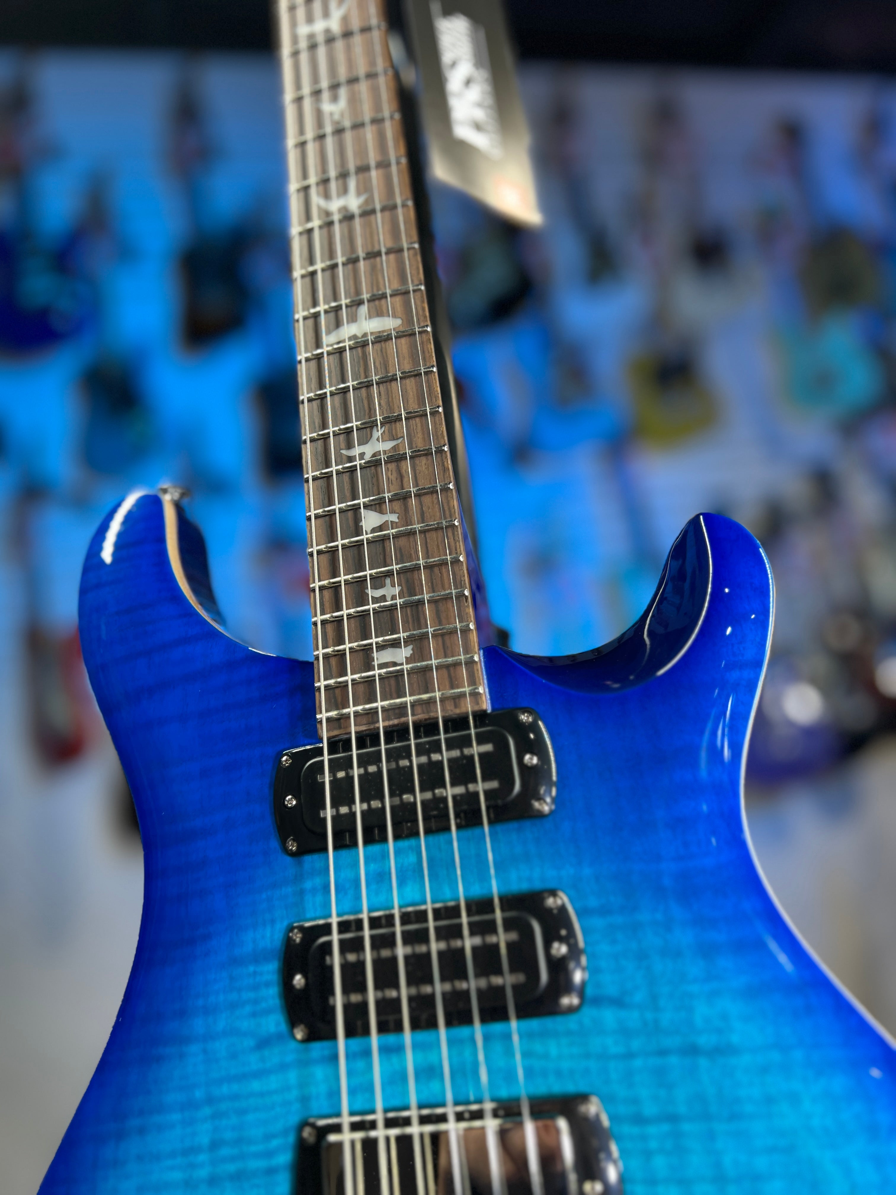 PRS SE Studio Electric Guitar - Lake Blue Authorized Dealer! 848 GET PLEK’D!