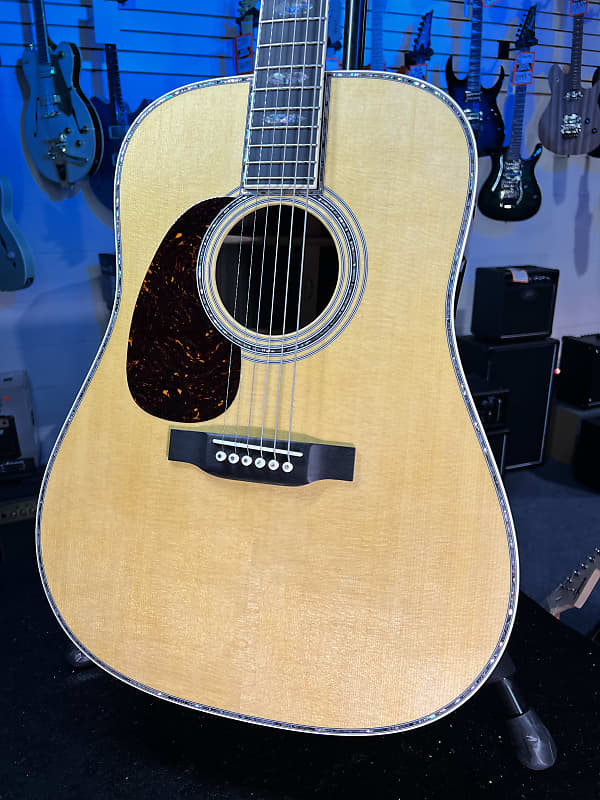 Martin D-45 Left Handed Standard Series Re-Imagined Acoustic Guitar w OHS Martin Case, Auth Dealer Free Ship Get Plekd 247