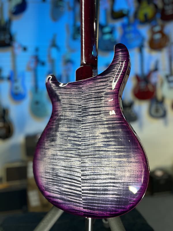 PRS Hollowbody II Piezo 2024 - Custom Color - Charcoal Violet Burst w PRS Case, Signature Dealer, 118 Get Plekd