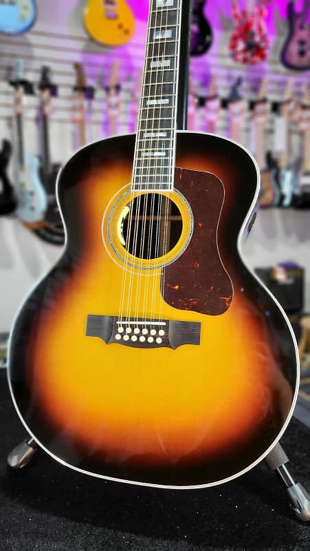 Guild F-512E 12-string - Antique Sunburst Auth Dealer Free Shipping! 726