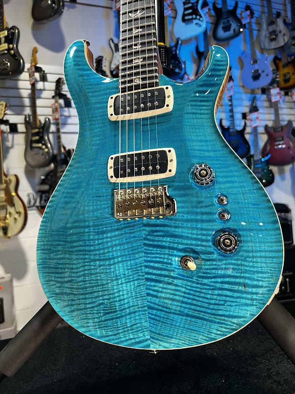 PRS Custom 24-08 Electric Guitar - Carroll Blue Authorized Dealer! 151 GET PLEK’D!