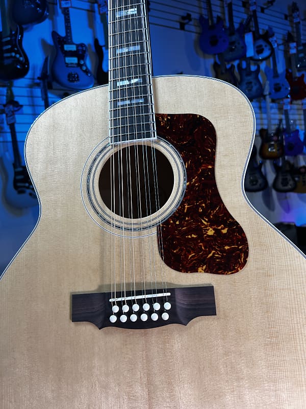 Guild F-512 12-string Acoustic Guitar Natural Auth Deal Free Ship! 063