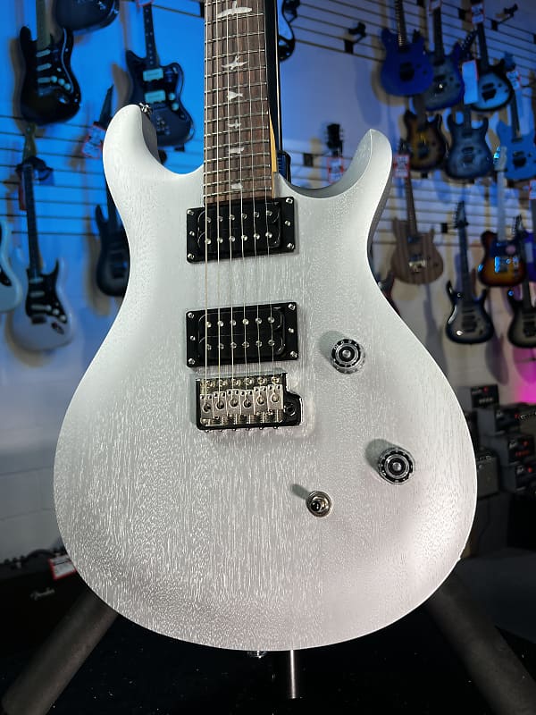 PRS SE CE 24 Standard Satin Electric Guitar - Metallic Silver Satin Auth Deal! 535