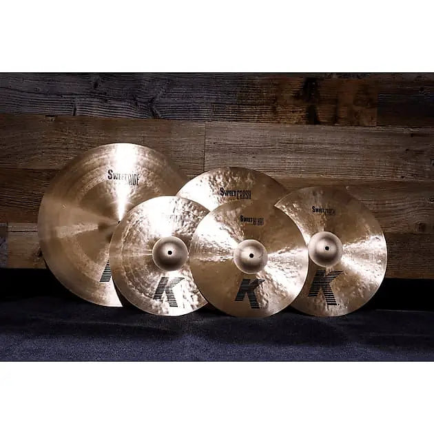 Zildjian K Sweet Cymbal Pack KS5791, 15" Hi-Hats, 17" Crash, 19" Crash, 21" Ride