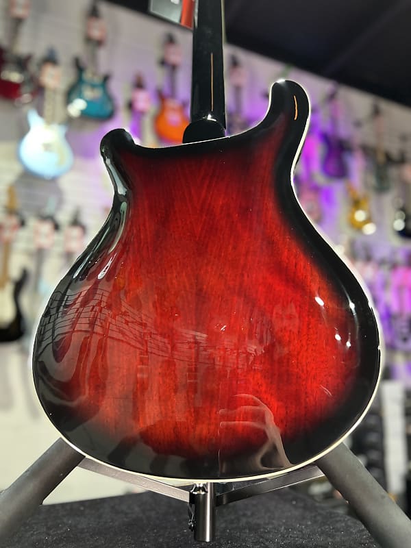PRS SE Hollowbody Standard Electric Guitar - Fire Red Burst *FREE PLEK WITH PURCHASE* 765