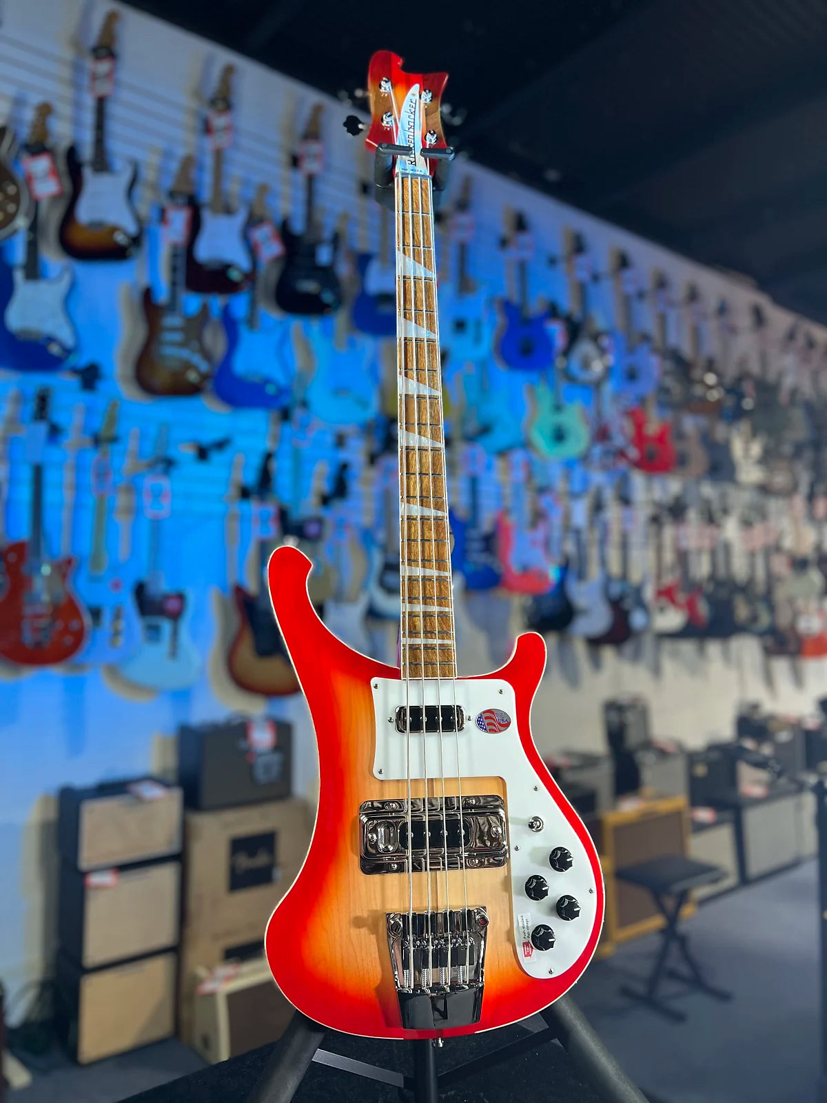 NEW 2025 Rickenbacker 4003FG Fireglo 4-String Bass 4003 | OHSCase 687 Auth Dealer
