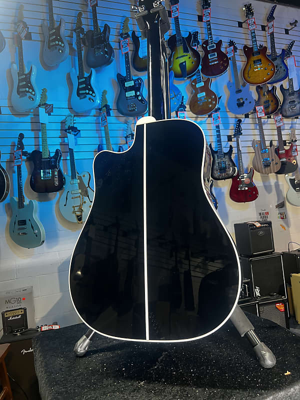 Takamine Legacy JEF341SC Acoustic-electric Guitar Black Auth Deal Free Ship! 088