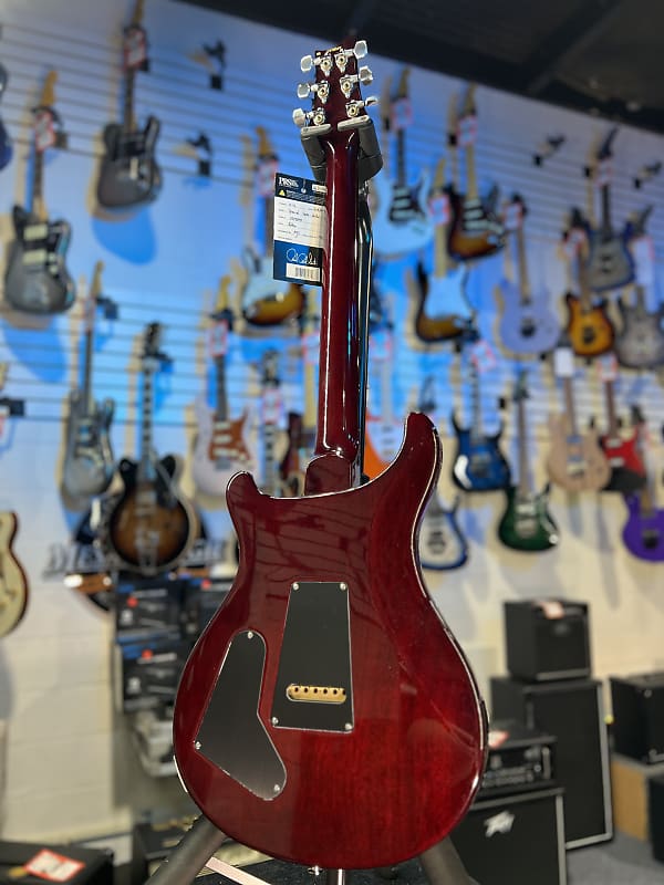 PRS Special Semi-Hollow Electric Guitar, Custom Color - Fire Red Wrap Burst w/ Case, Signature Dlr, Get Plekd 297