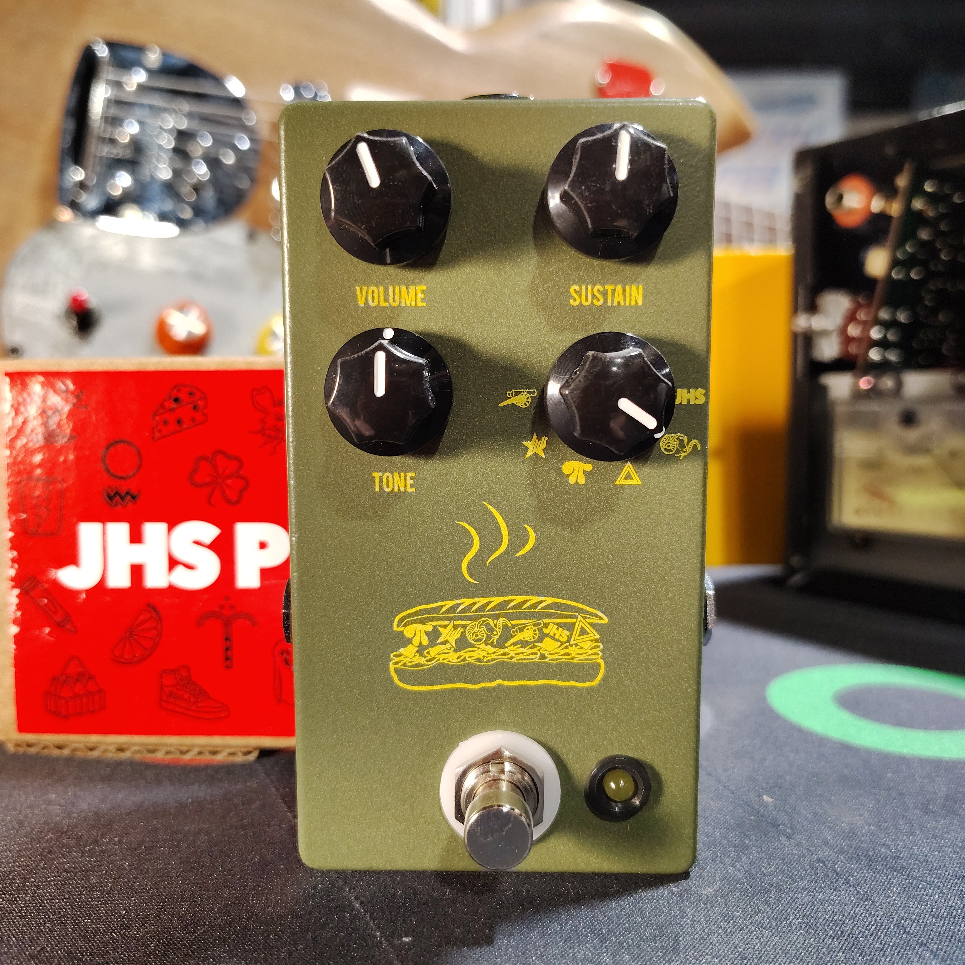 JHS MUFFULETTA GREEN FUZZ / DISTORTION