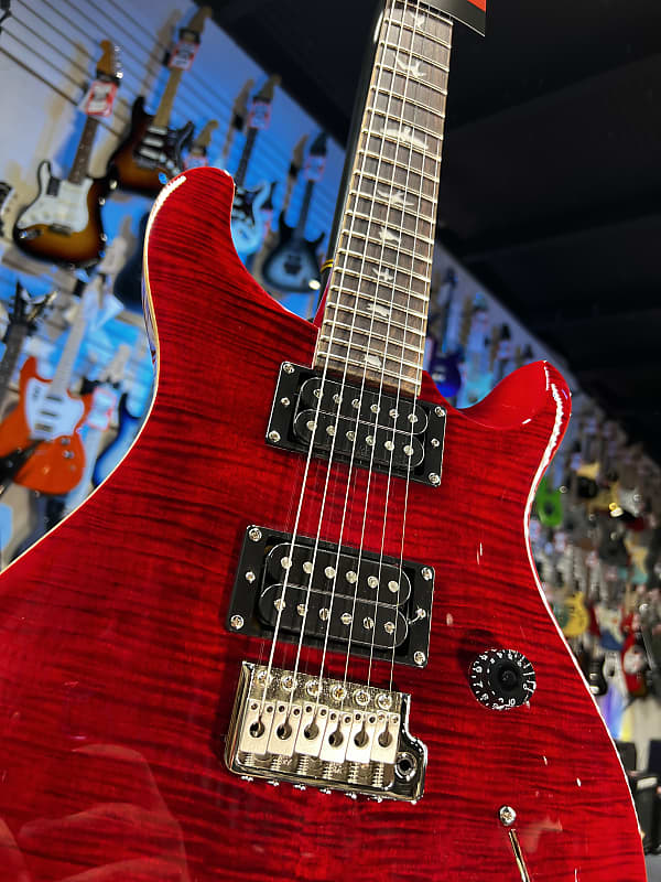 PRS SE Custom 24 Electric Guitar - Ruby Auth Deal Free Ship! 603