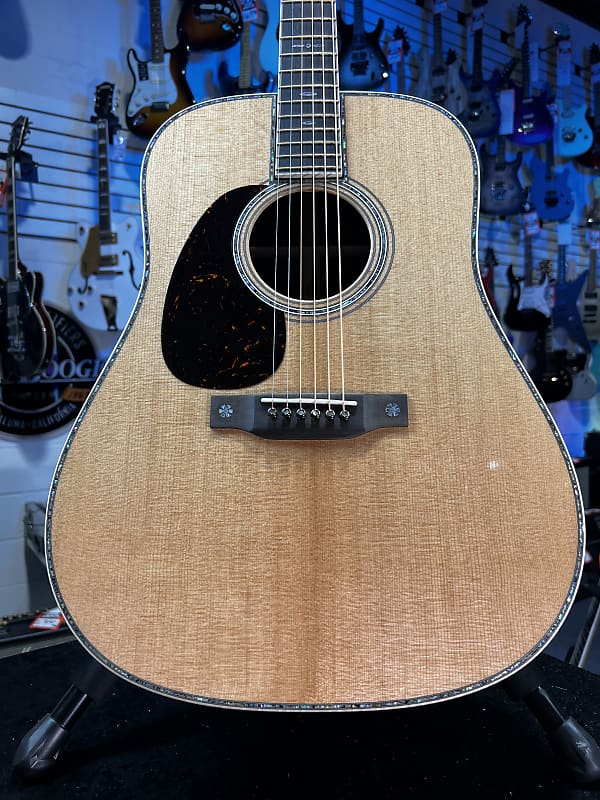 Martin D-42 Modern Deluxe Left Handed Acoustic Guitar - Natural Auth Deal! 149 GET PLEK’D!