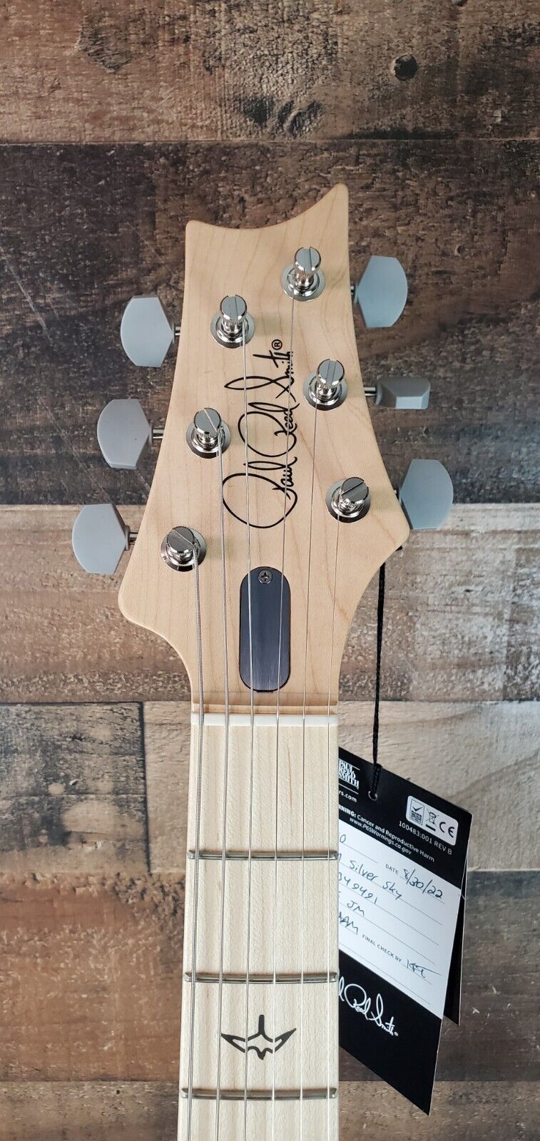 PRS Silver Sky, Maple Fretboard Golden Mesa, Hard Case, 491