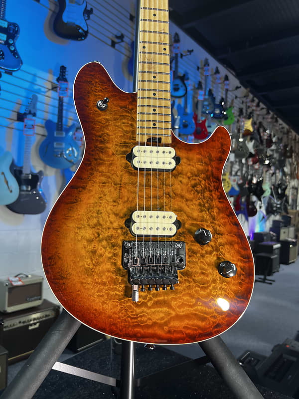 EVH Wolfgang Special QM Electric Guitar - Tiger Eye Glow Auth Deal Free Shipping! 193