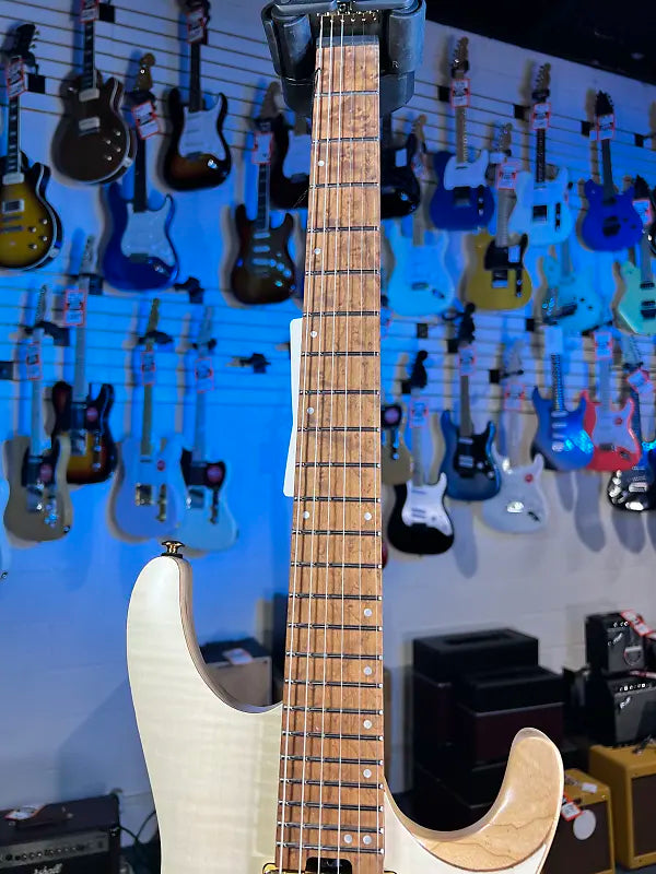 Ibanez Q52FMG Electric Guitar - Natural Low Gloss w Gig Bag, Get Plek'd Free! 760