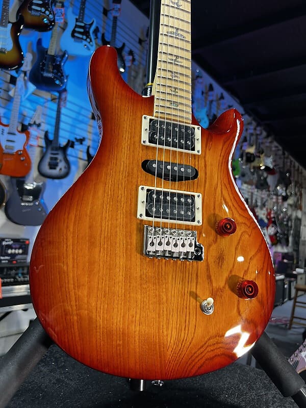 PRS SE Swamp Ash Special Electric Guitar - Vintage Sunburst Authorized Deal! 985