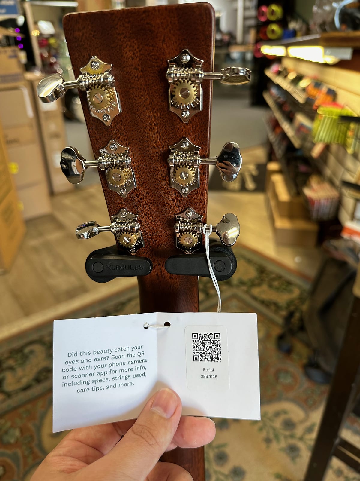 D-18 Satin Acoustic Guitar - Amberburst #049