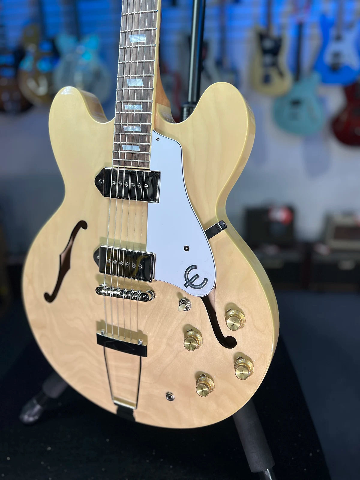 Epiphone Casino 2024/2025 - Natural, Free Ship, Get Plekd 120