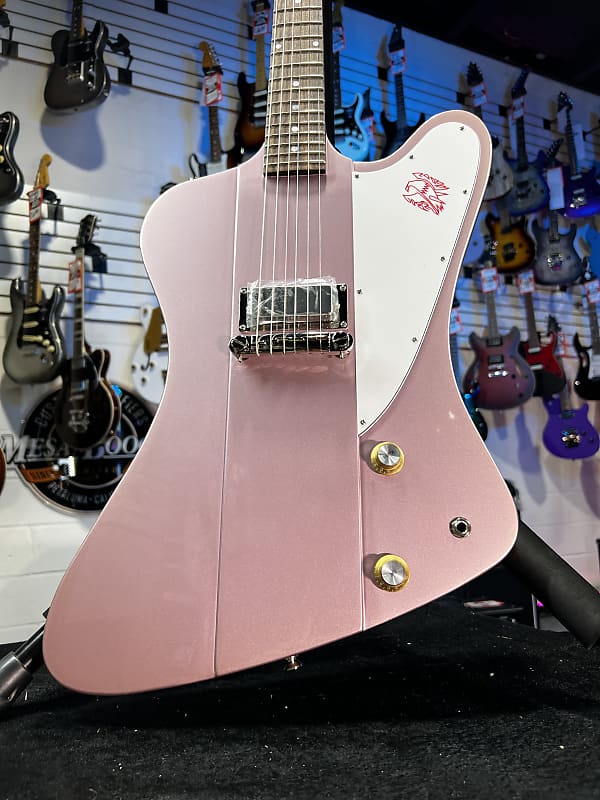 Epiphone 1963 Firebird I Electric Guitar - Heather Poly Authorized Dealer! 915 GET PLEK’D!