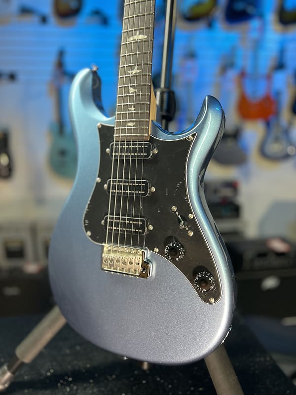 PRS SE NF 3 Electric Guitar - Ice Blue Metallic with Rosewood Fingerboard, Signature Dealer, Get Plekd! 914