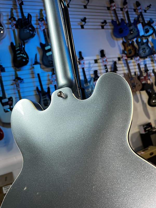 Epiphone Dave Grohl DG-335 Semi hollowbody Electric Guitar - Pelham Blue GET PLEK'D! 225