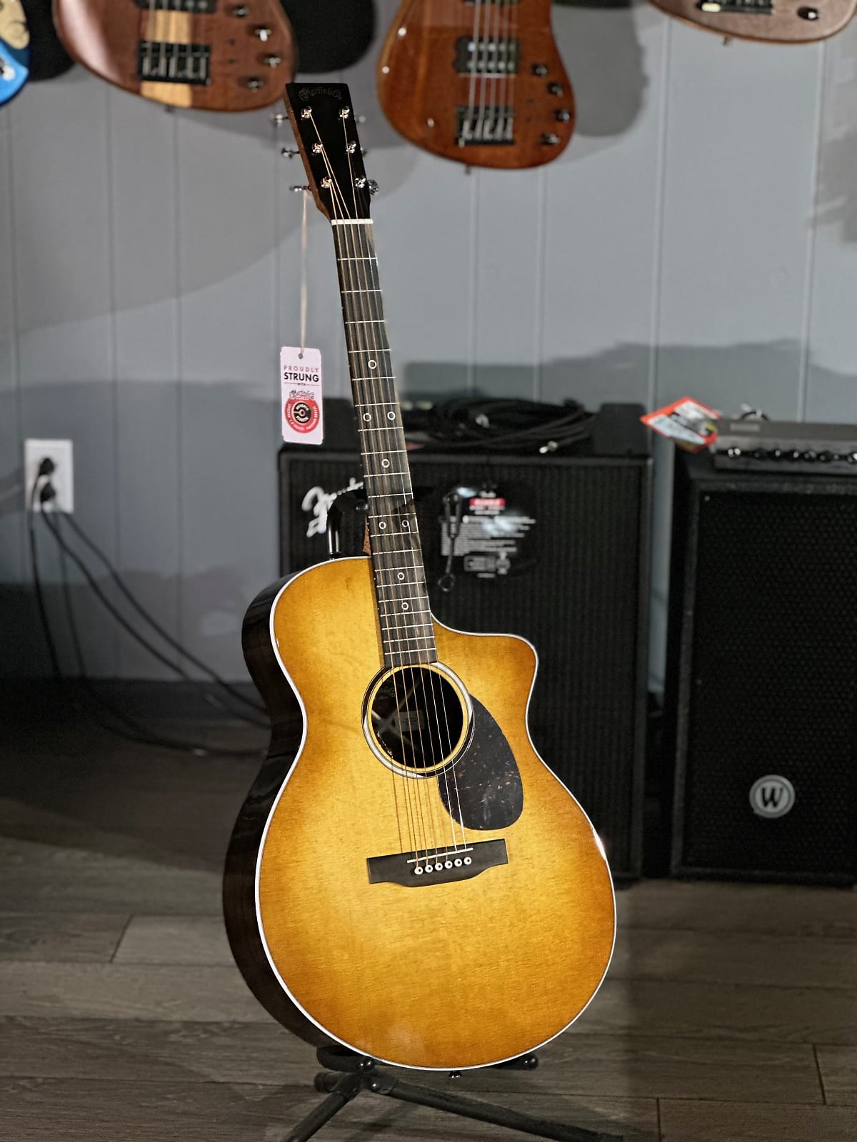 SC-13E Special Acoustic-Electric Guitar - burst #560