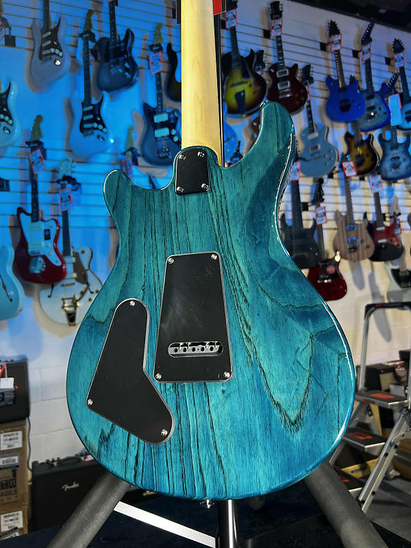 PRS SE Swamp Ash Special Electric Guitar - Iris Blue Auth Deal Free Shipping! 432 GET PLEK’D!