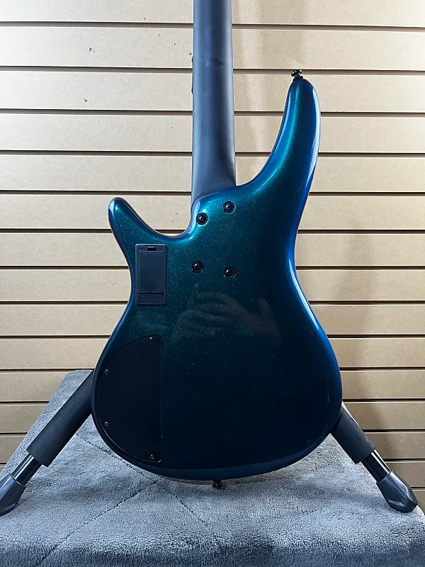 Bass Workshop SRMS720 Multi-scale Electric Bass Guitar - Blue Chameleon #784
