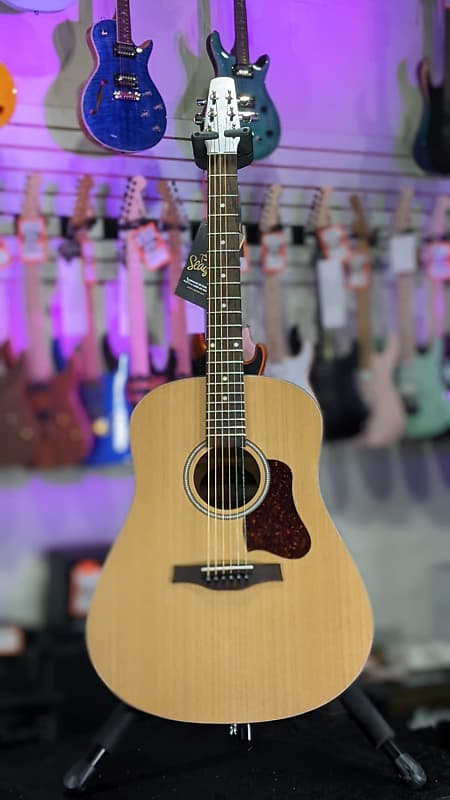 Seagull Guitars S6 Cedar Original Acoustic Guitar - Natural Authorized Dealer *FREE PLEK WITH PURCHASE* 342