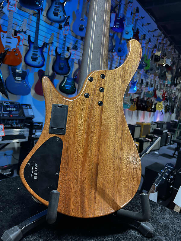 Ibanez EHB Ergonomic Headless 6-string Multi-scale Antique Brown Stained Low Gloss Auth Dealer! 744 GET PLEK’D!