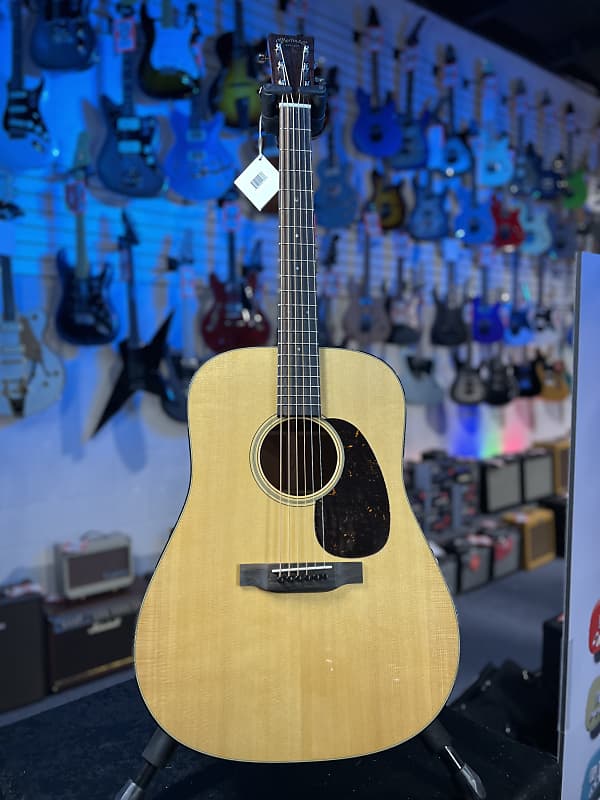 Martin D-18 Acoustic Guitar - Natural Authorized Dealer Free Shipping 443 GET PLEK’D!