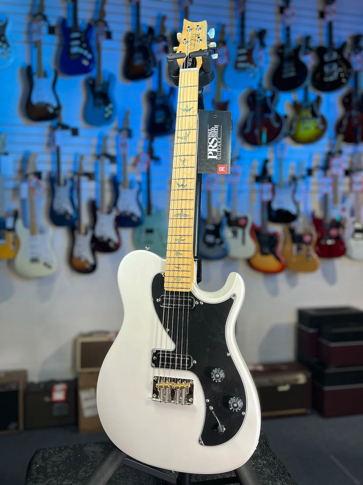 PRS SE NF53 2025 - Pearl White with PRS S2 Gig Bag, Get Plek'd 671