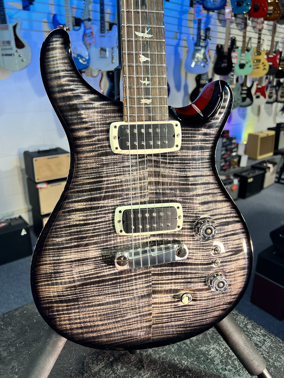 PRS Limited Edition 40th Anniversary Charcoal Phoenix 2025 - / Signature Dealer / Free Ship/ Get Plekd / 729 Charcoal